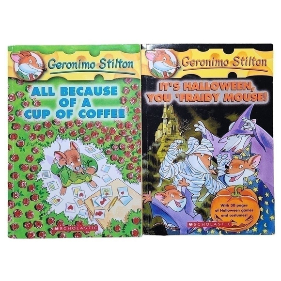 Geronimo Stilton Book 10 and Book 11 - Picture 1 of 3